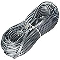 Monoprice Landline Telephone Cable - 50 Feet - RJ11(6P4C) Straight for Data