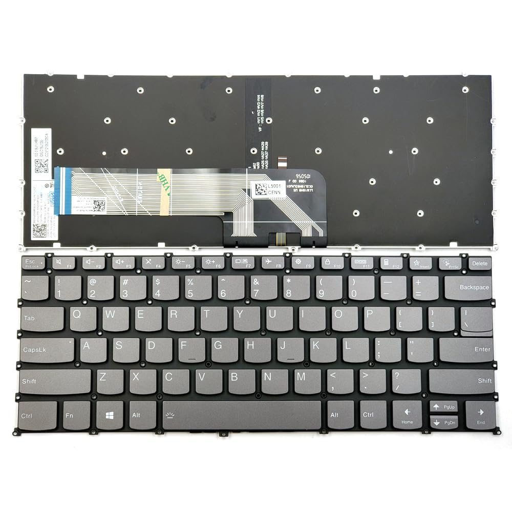 KGIGIBE Replacement Backlit Keyboard for Lenovo IdeaPad 3-14ADA6 3-14ALC6 3-14ITL6 3 14ABA7 14IAU7 IdeaPad 5 14ABA7 14IAL7 Pro-14ITL6 5-14ALC05