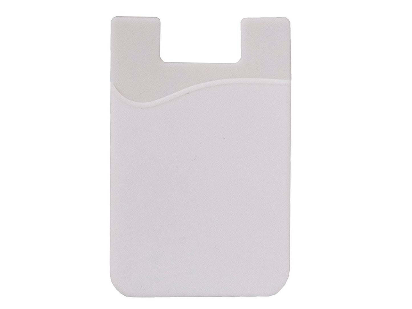 YWXTW Silicone 3M Adhesive Stick-on Wallet for Credit Card, Ultra-Slim Id Holder Wallet Pouch Sleeve Pocket for Smartphones (iPhone/Android/Samsung