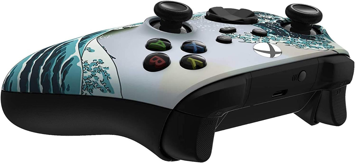 Custom Controllerzz Wireless Controller for Microsoft Xbox Series X/S & Xbox One - Custom Soft Touch Feel - Custom Xbox Series X/S Controller (X/S