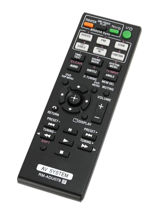 RM-ADU078 Replace Remote Suit for Sony DVD Home Theater System HBD-TZ135 HBD-DZ170 DAV-DZ170 HBD-DZ175 HCD-DZ310 HCD-DZ510 HBD-TZ530 HCD-DZ610