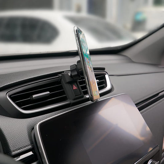 KUCOK Car Phone Holder Mount Fit for Honda CR-V Hybrid 2017 2018 2019 2020 2021 2022, Hands Free Mini Phone Car Mount Magnetic, Air Vent Car Cell