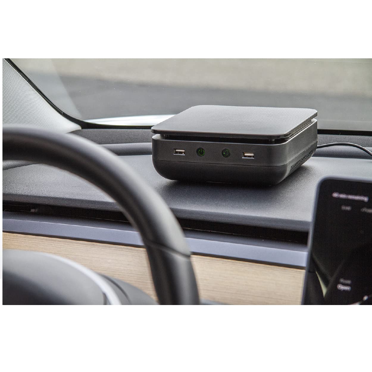 Greentech Environmental Active HEPA+ CAR with ODOGard - Advanced Air Purifier and Odor Eliminator with 2 Specialized HEPA Air Filters - Easy Set Up