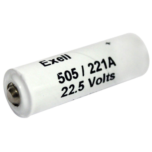 Exell 505A/A221 22.5V 60mAh NEDA 221 Alkaline Battery Fits Replaces Bolsen Flash Unit, Ricoh 500 Flash Unit, Kodak Brownie Flashholder 4, 15F15…