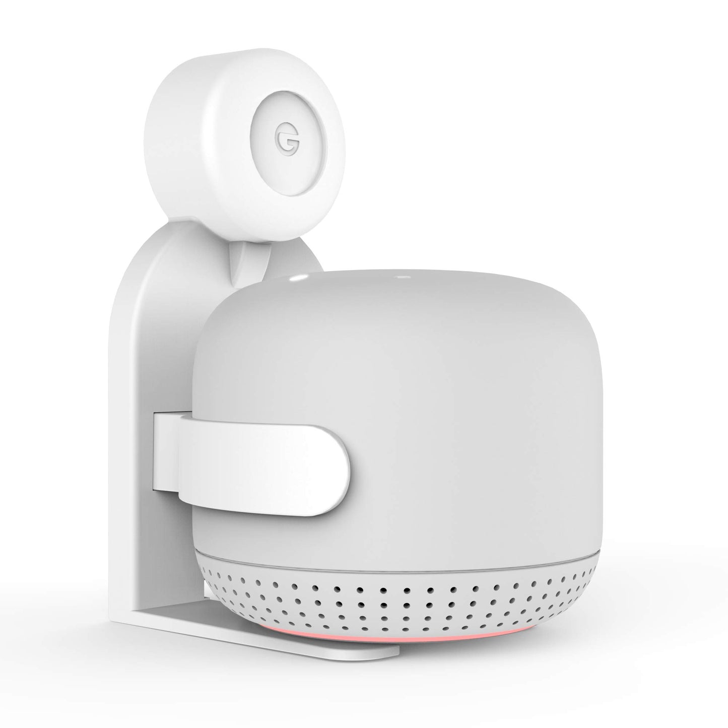 Premium Screwless Google Nest WiFi Router Mount for Mesh and Point (2nd Generation) AC2200 With In-Built Cable Management System
