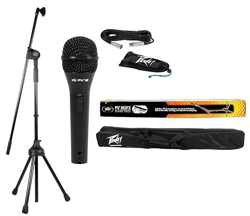 Peavey MSP2 XLR Microphone Stand Package