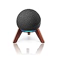 Real Wood Stand for Echo Dot (5th Gen)(4th Gen),Tripod Accessories Protect Speaker for Better Sound,Secure Stable Wooden Mount Holder for Echo Dots