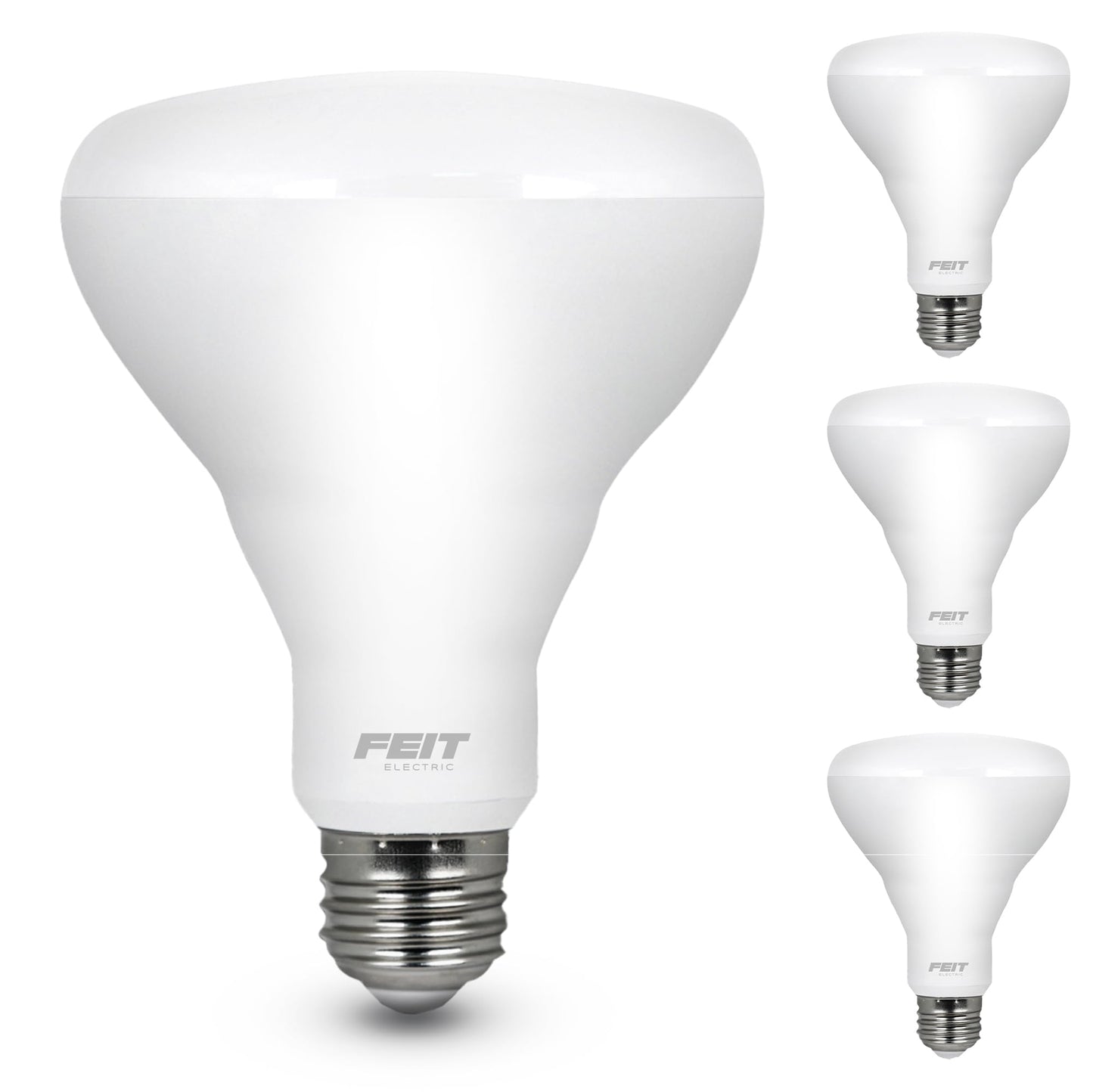 Feit Electric BR30 LED Light Bulbs, 65W Eq, Daylight, 3 Pack