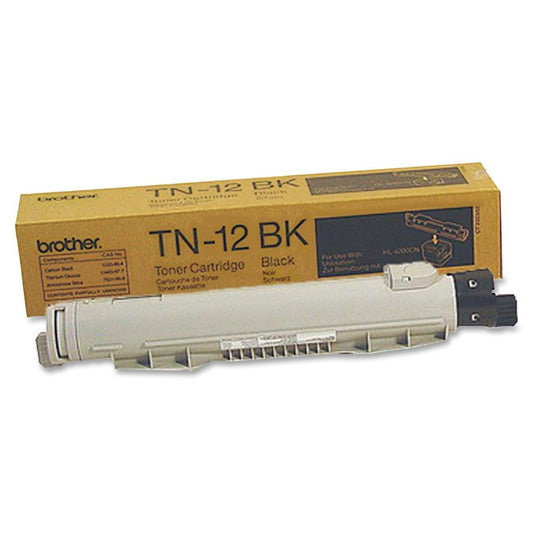 Brother C56456 TN 12BK Toner Cartridge - Black