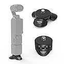 NEEWER Mini Tripod Compatible with DJI Osmo Pocket 3, Small Desktop Gimbal Camera Holder Mount Stand with 1/4" Screw Compatible with Insta 360 X5 X4