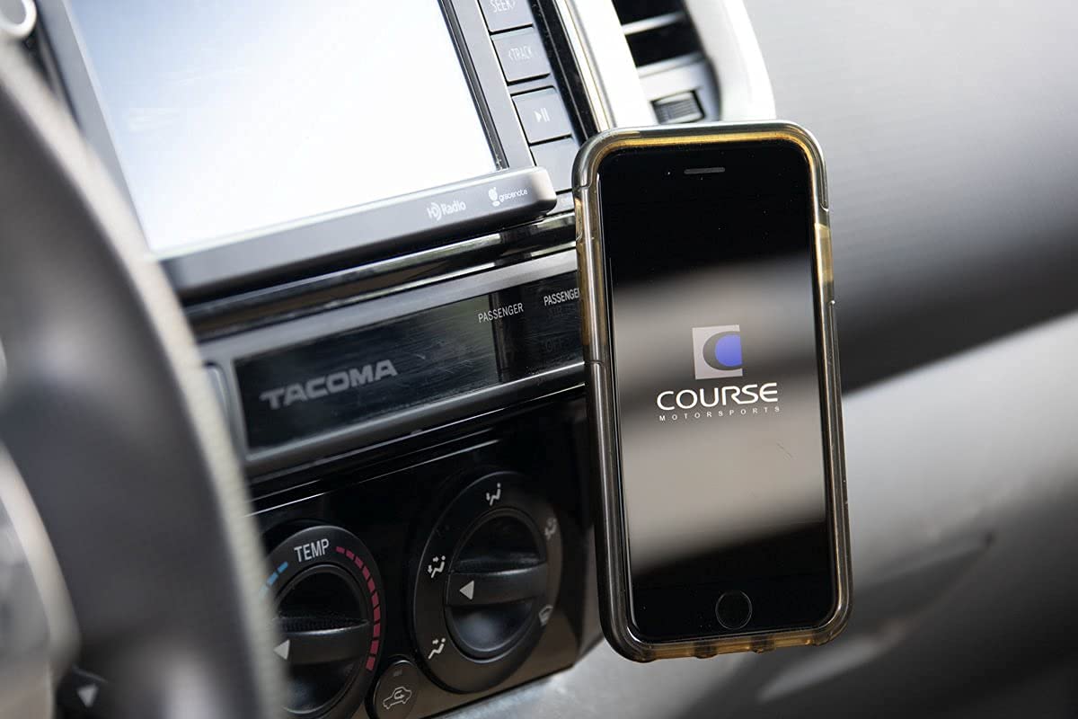 Course Motorsports DirectFit Phone Mount Automatic Gripping Wireless Charging Head and Car Phone Holder for Toyota Tacoma (2005-2015) - Automatic
