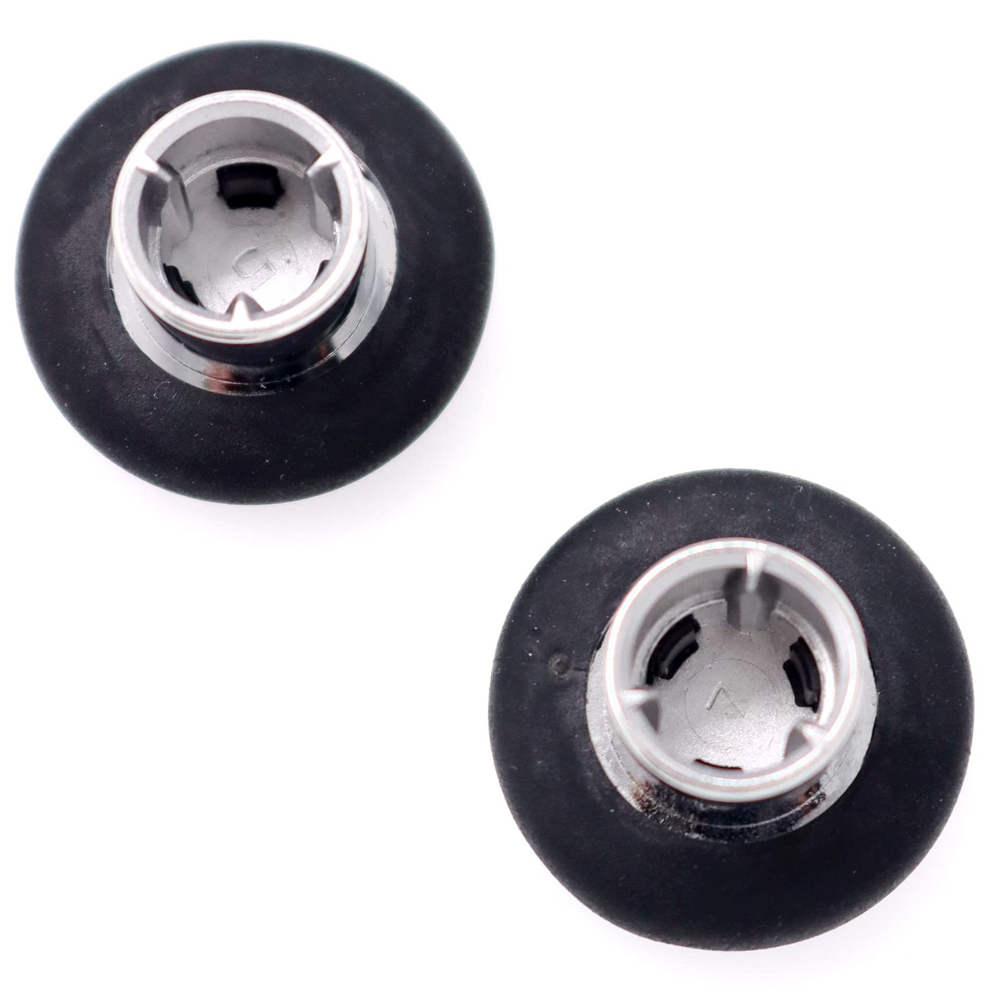 Deal4GO 2 Pack Replacement Taller Concave Magnetic Analog Thumbstick Set for Xbox One Elite 2 Controller Classic Thumb Sticks Black