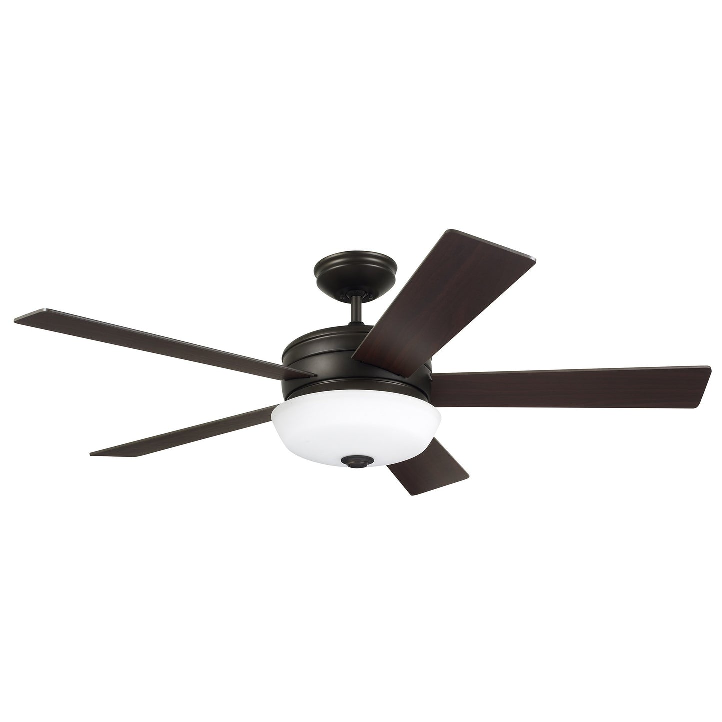 Emerson CF411ORB Cronley, 54" Blade Span with integrated light fixture, Includes 4.5" Downrod and Remote Control with Receiver