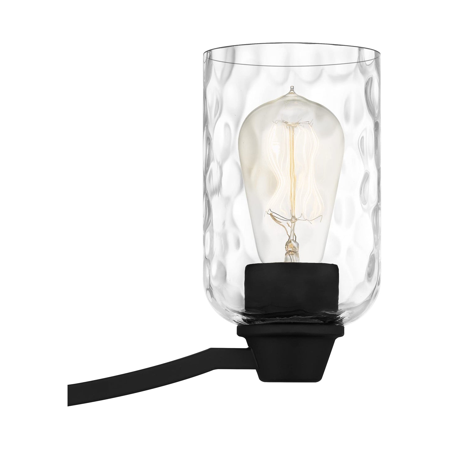 Quoizel ACA8623MBK Acacia 3 Matte Black Bath Light