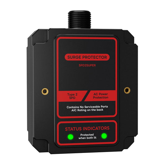 EVOSPD2SUPER Whole House Surge Protector for 108,000 Amps/Phase.2820 Joules (Total).Thermally Protected Metal Oxide Varistors,120/240V