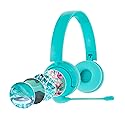 Made for Amazon Bluetooth Kids Headphones with Boom Microphone Age (7-12) | Teal