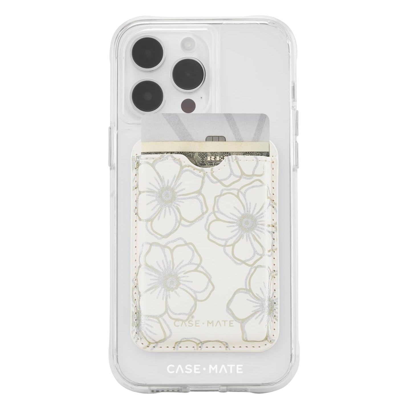 Case-Mate Glossy Magnetic Lip Gloss Holder [Detachable MagSafe Lipstick Holder] Fits Most Lip Gloss and Lipstick Brands - Snap On Phone Accessory