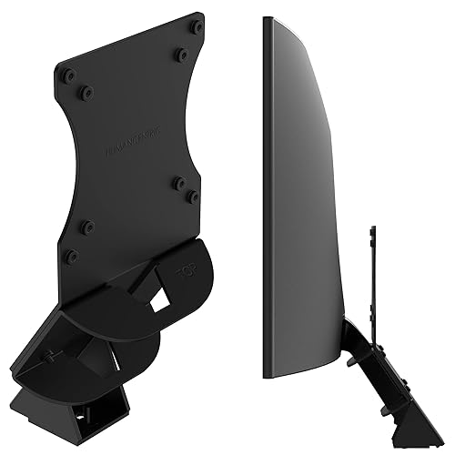 HumanCentric VESA Mount Adapter Compatible with Samsung Curved Monitors 32" CF397 and Samsung 24" CRG5, VESA Adapter Mounts Monitor to VESA Stand
