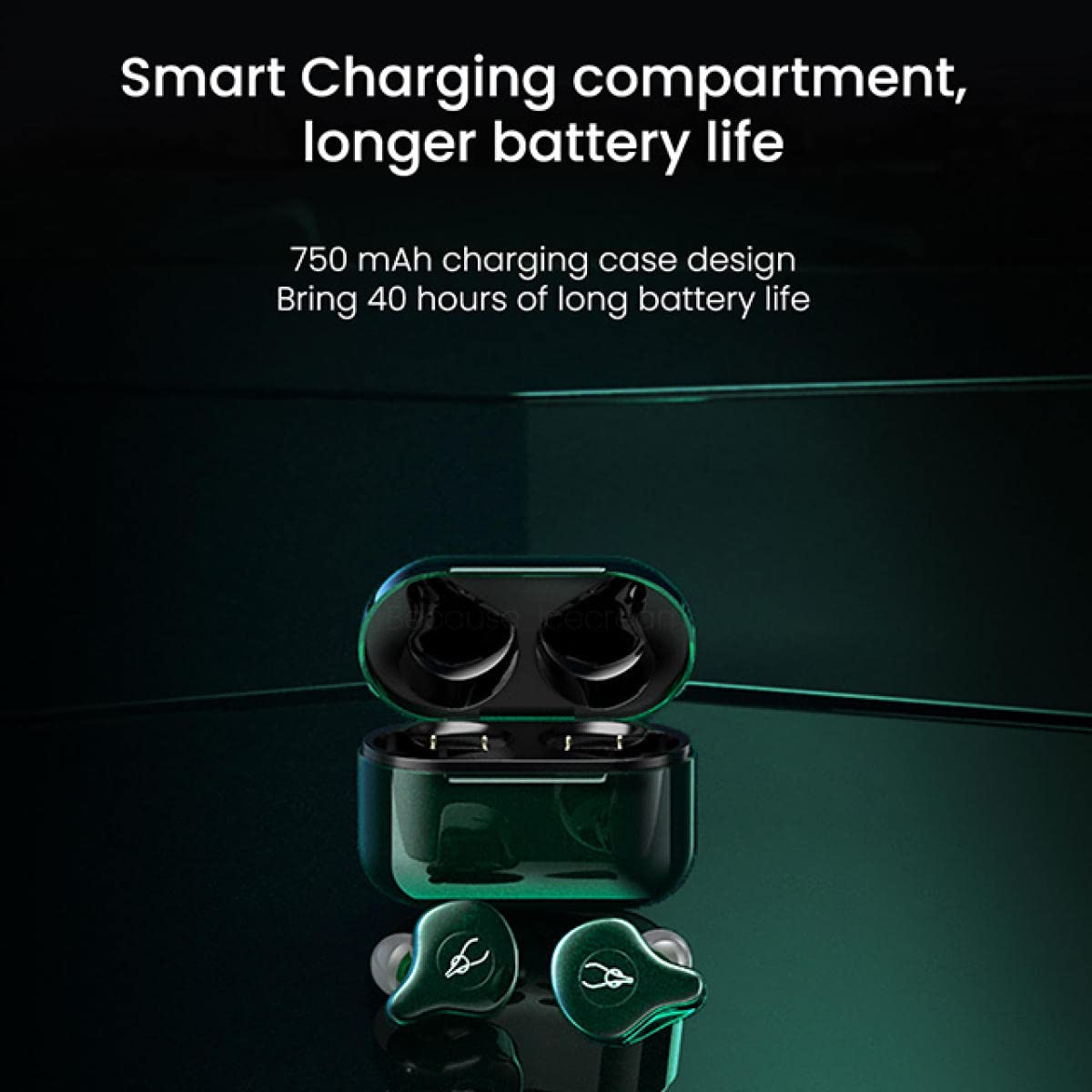 Sabbat E12 Ultra Wireless Earbuds Bluetooth 5.2, HiFi Stereo Sound with Deep Bass&Crystal Clear Treble, ENC Noise Cancelling Mic, Secure In-Ear…