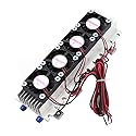 Peltier Module DIY Thermoelectric Cooler Refrigeration Air Cooling Device 4-Chip TEC1-12706 12V 288W Peltier Cooler Semiconductor Water Chiller TEC