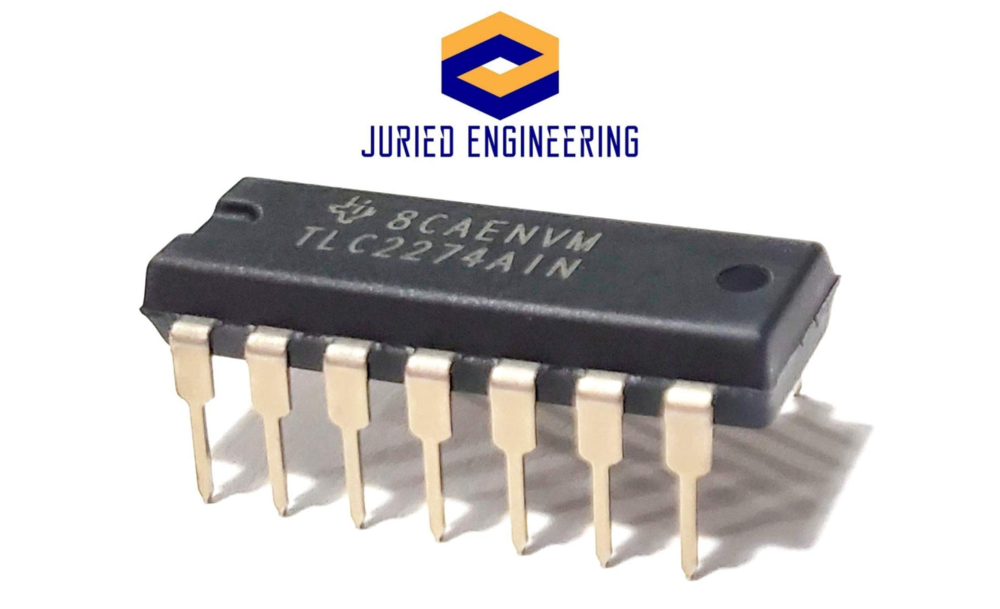 Juried Engineering TLC2274AIN TLC2274A TLC2274 Advanced LinCMOS™ Rail-to-Rail Quad Precision Operational Amplifier Op Amp Breadboard-Friendly IC