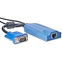 Raritan Dominion KX II KVM Cable (D2CIM-DVUSB) - Blue, Bipolar Transistor Switch, Push Button Actuator, Manual Operation