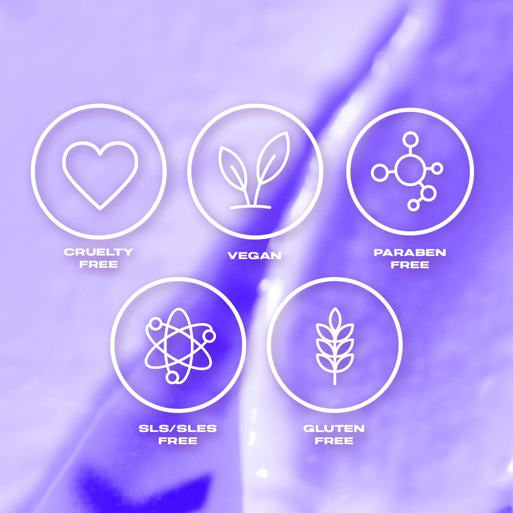 XMONDO Electric Rain Anti-Frizz Moisturizing Hair Cream – Smooths, Softens & Reduces Split Ends with Argan Oil, Baobab Protein & Fruit Extracts, 5 fl oz