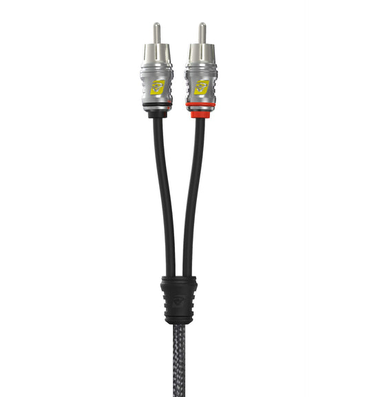 Cerwin-Vega Stroker 6ft 2-Channel RCA Cable Nylon Braided RS6