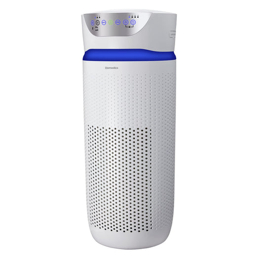 Homedics 5-in-1 UV-C Air Purifier - 360-Degree HEPA Filter for 1,593 Sq Ft