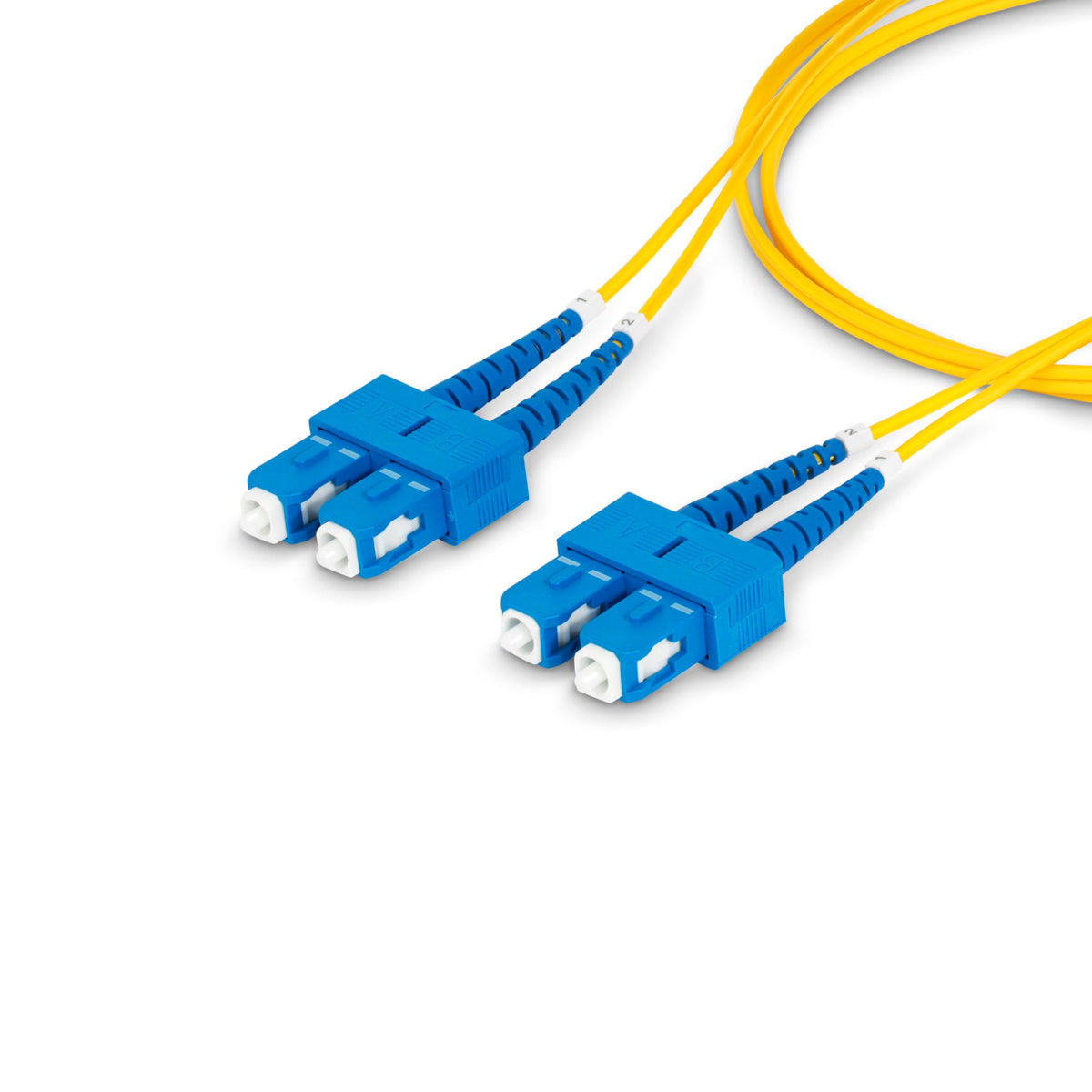 StarTech 9.8ft/3m OS2 Fiber Cable, SC to SC, 9/125 Duplex, LSZH