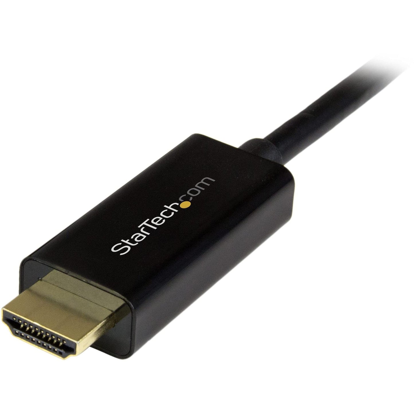 StarTech.com 10ft (3m) DisplayPort to HDMI Cable - 4K 30Hz - DisplayPort to HDMI Adapter Cable - DP 1.2 to HDMI Monitor Cable Converter - Latching DP