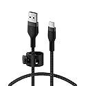 Belkin BoostCharge Pro Flex Braided USB-C to USB-A Cable (1M/3.3FT) USB-IF Certified Fast Charging Cable for iPhone 17, iPhone 17 Pro, iPad, Galaxy