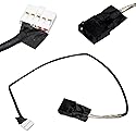 GinTai DC Power Jack with Cable Socket Plug Charging Port Replacement for Lenovo Yoga 500-14IHW 500-15IBD 500-15IHW, 3pcs