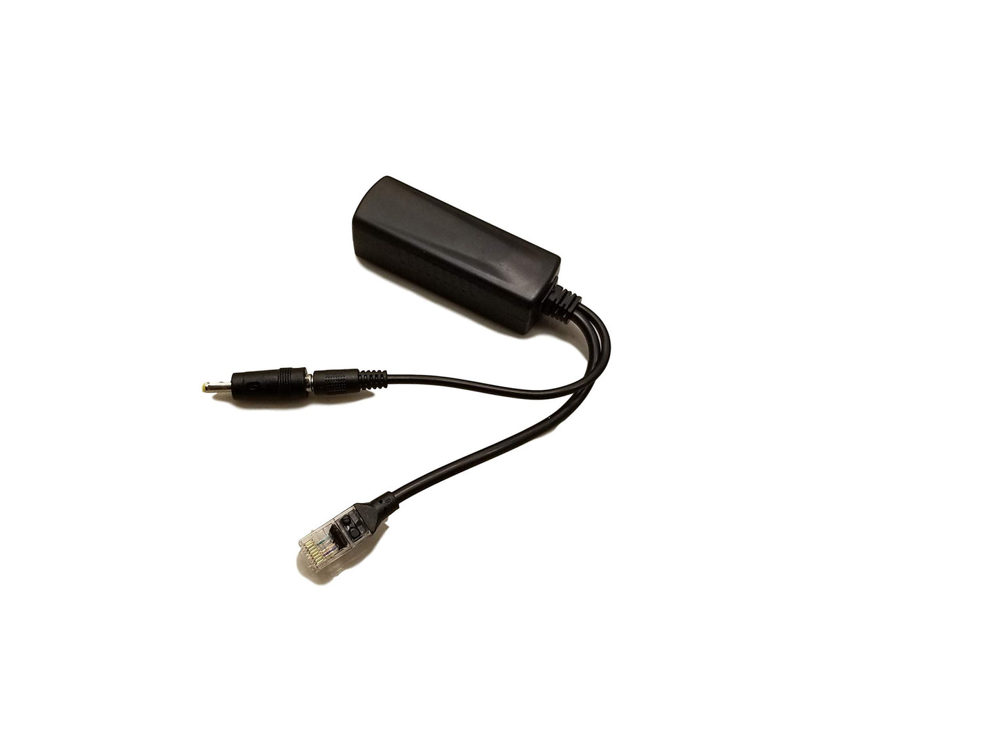 Mount Genie PoE Power Over Ethernet Splitter Adapter 15W Output for Voice Assistants (5-Pack)