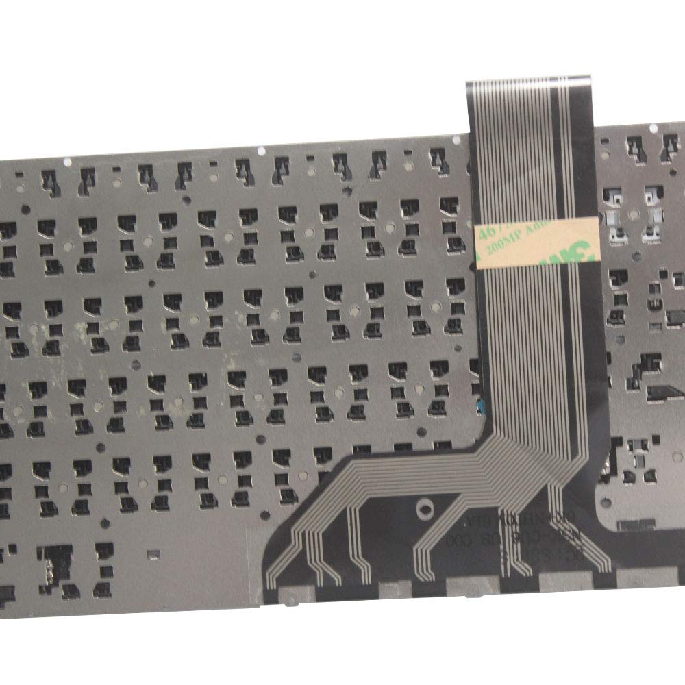 New Laptop Replacement Keyboard No Frame Fit HP ChromeBook 11 G5 855623-001 US Layout(Not Fit 11 G5 EE)