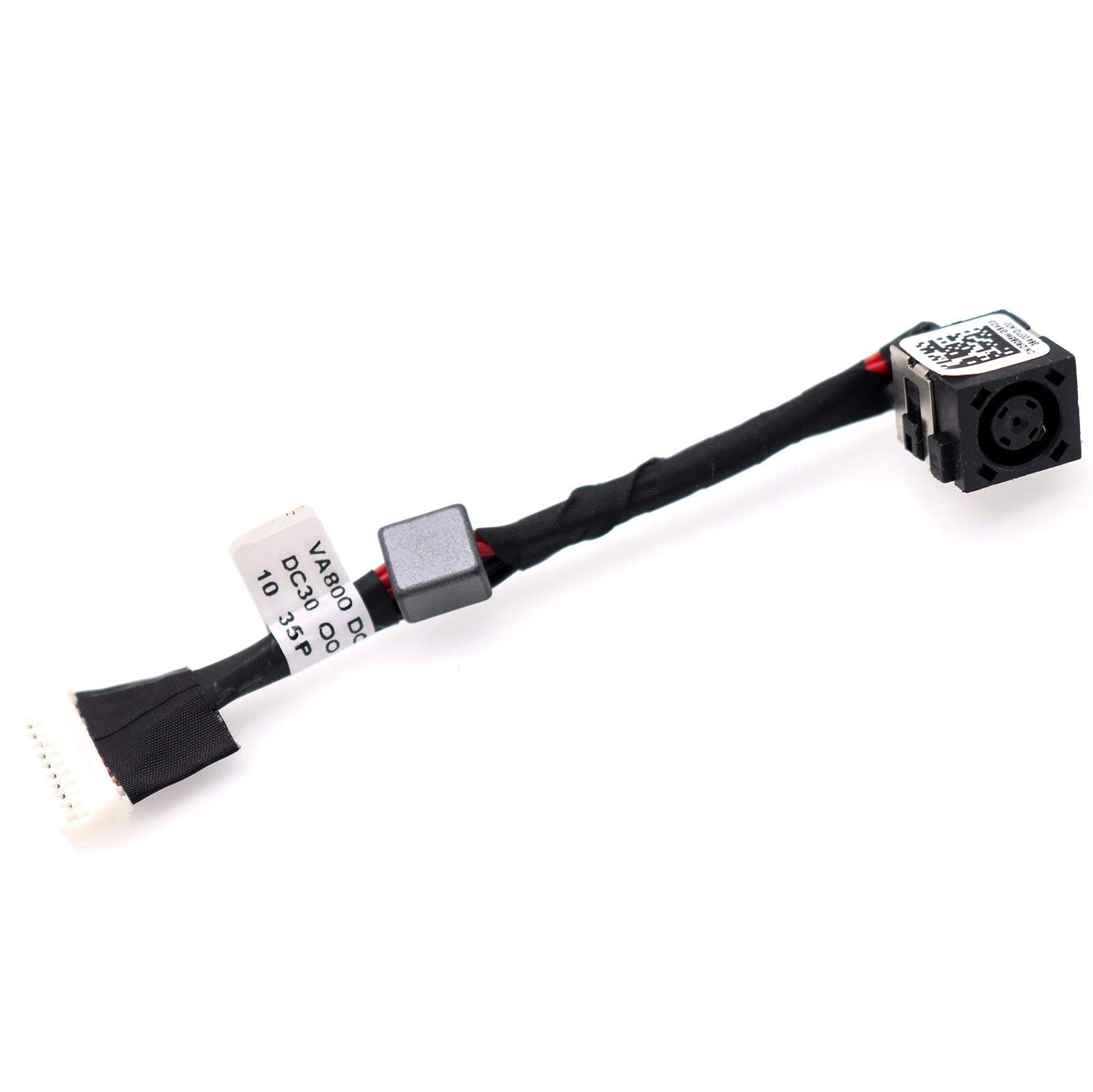 Deal4GO DC Power Jack Cable Harness Charging Port Replacement for Dell Alienware 17 R1 M17X R1 R5 VAS00 0R085W R085W DC30100M200