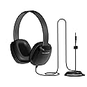 Cyber Acoustics 3.5mm Stereo Headphones for PCs and Other 3.5mm Devices in The Office, Classroom or Home (ACM-6004)