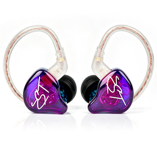 YINYOO KZ-ZST Colorful Hybrid Banlance Armature with Dynamic Ear Earphone 1BA+1DD HiFi Headset KZ in Ear Monitor Headphone Wired Earbuds IEM Earphone
