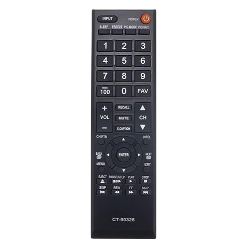 Young CT-90325 Remote for Toshiba LCD LED TV 50L2200U 37E20 22AV600 40FT1 32C120U 39L2300U 39L1350U 50L2300U 50L1350U 58L1350U