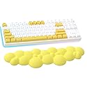 Gaming Keyboard Wrist Rest Pad,Memory Foam Keyboard Palm Rest, Ergonomic Hand Rest,Wrist Rest for Computer Keyboard,Laptop,Mac,Lightweight for Easy