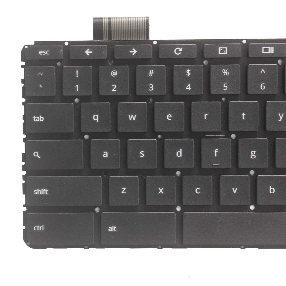 New Laptop Replacement Keyboard No Frame Fit HP ChromeBook 11 G5 855623-001 US Layout(Not Fit 11 G5 EE)