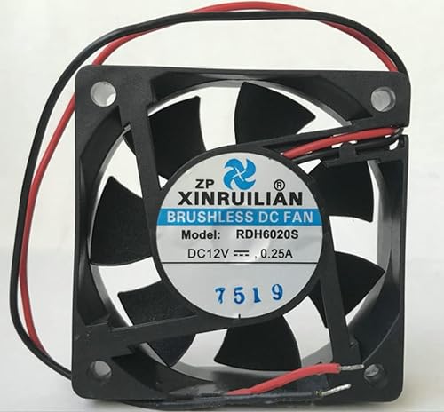 MZBYDLM RDH6020S 60MM DC12V 0.25A Cooling Fan for Desktop