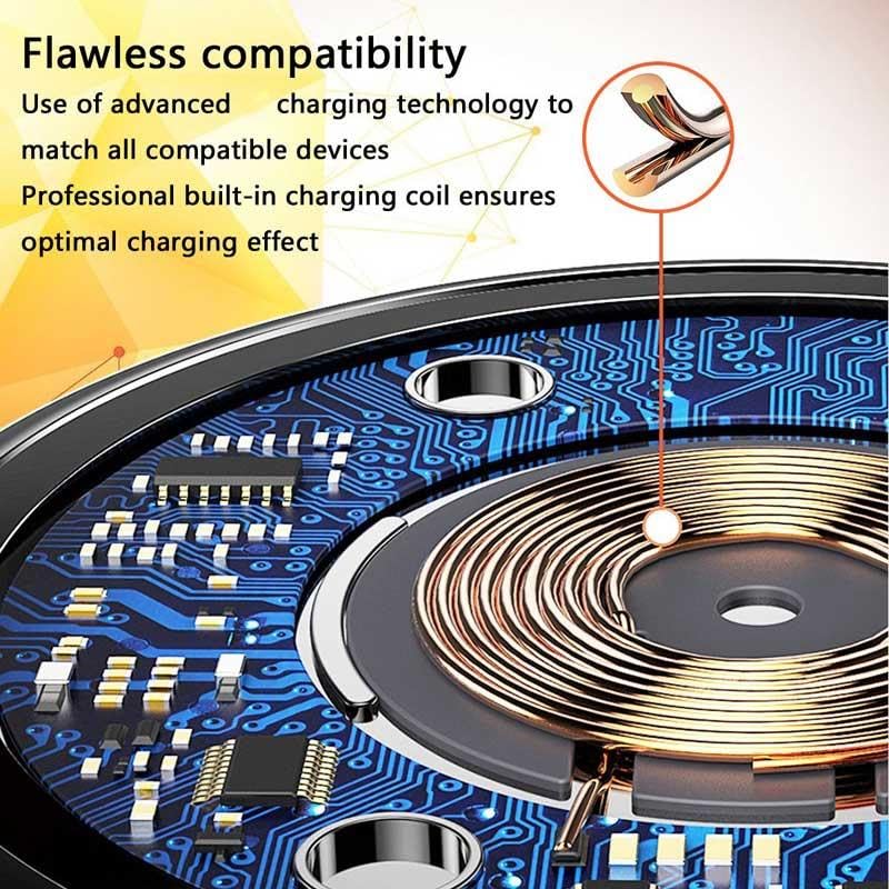 Wireless Charger Fast 7.5W and 10W Compatible with Sonim XP Pro, Charging Pad Slim