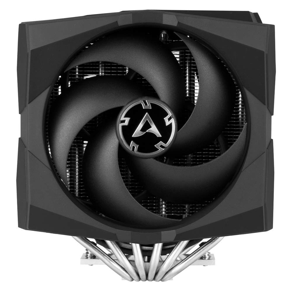 ARCTIC Freezer 50 (incl. A-RGB Controller) - Multi Compatible Dual Tower CPU Fan with A-RGB, CPU Air Cooler for AMD and Intel, Two Pressure-Optimised