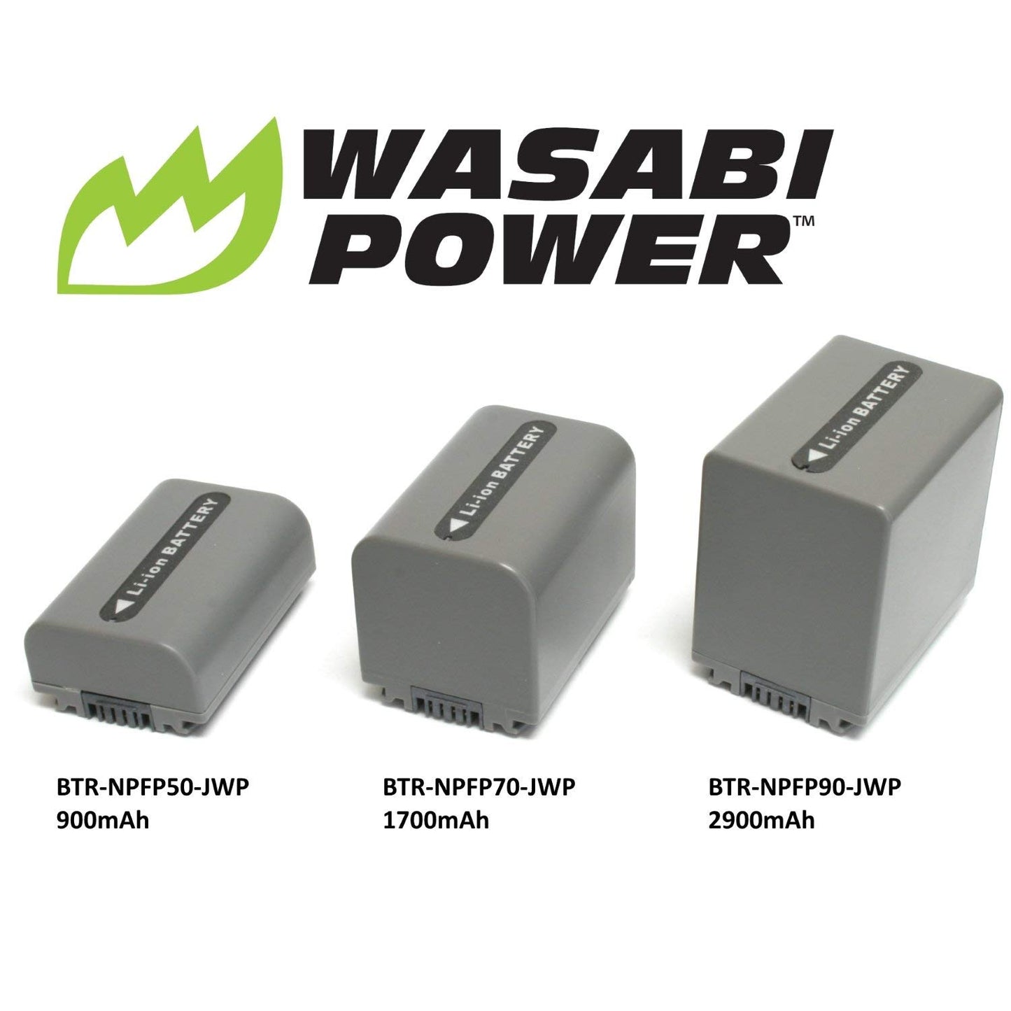 Wasabi Power Battery for Sony NP-FP90