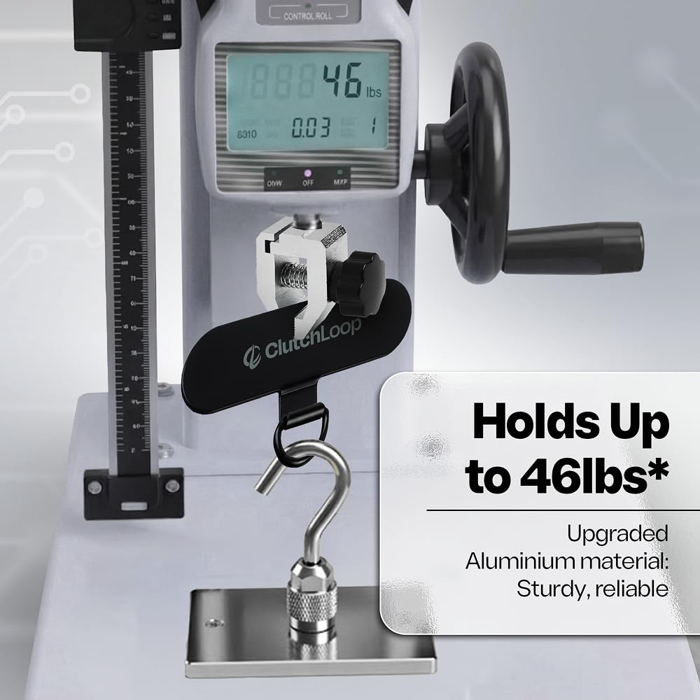 ClutchLoop Anchor 2 - Premium Metal Phone Tether Tab, Ultra-Thin 0.30mm with 3M Adhesive, Strong 46lbs Hold, Universal Phone Lanyard Attachment