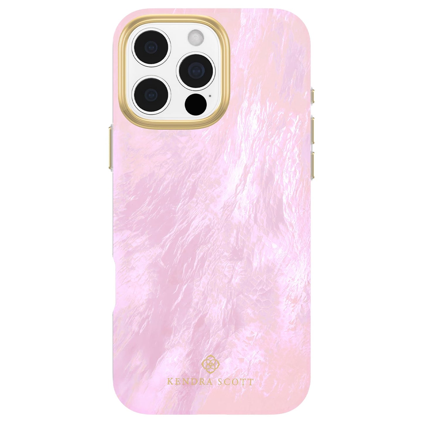 Kendra Scott iPhone 16 Pro Max Case - MagSafe Phone Case - Pink Pearl