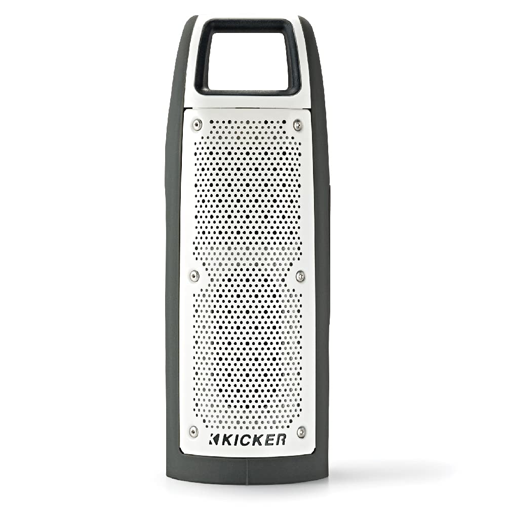 KICKER Bullfrog BF100 Bluetooth Portable Outdoor Speaker | 360° Sound Field | Waterproof Dustproof Casing IP67 Rating | Powerful 16 Watt AMP | 100 FT