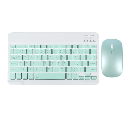 DIGIBLUSKY Wireless Keyboard and Mouse, Bluetooth Rechargeable with Charging Cable, Ultra Thin for iPad Smartphone Computer, Compatible