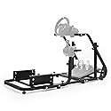 Marada Racing Cockpit Frame Suitable for G25 G27 G29 G920 Without Wheels Pedals and Real Racing Seat Driving Simulator Cockpit with Capacity 220LBS